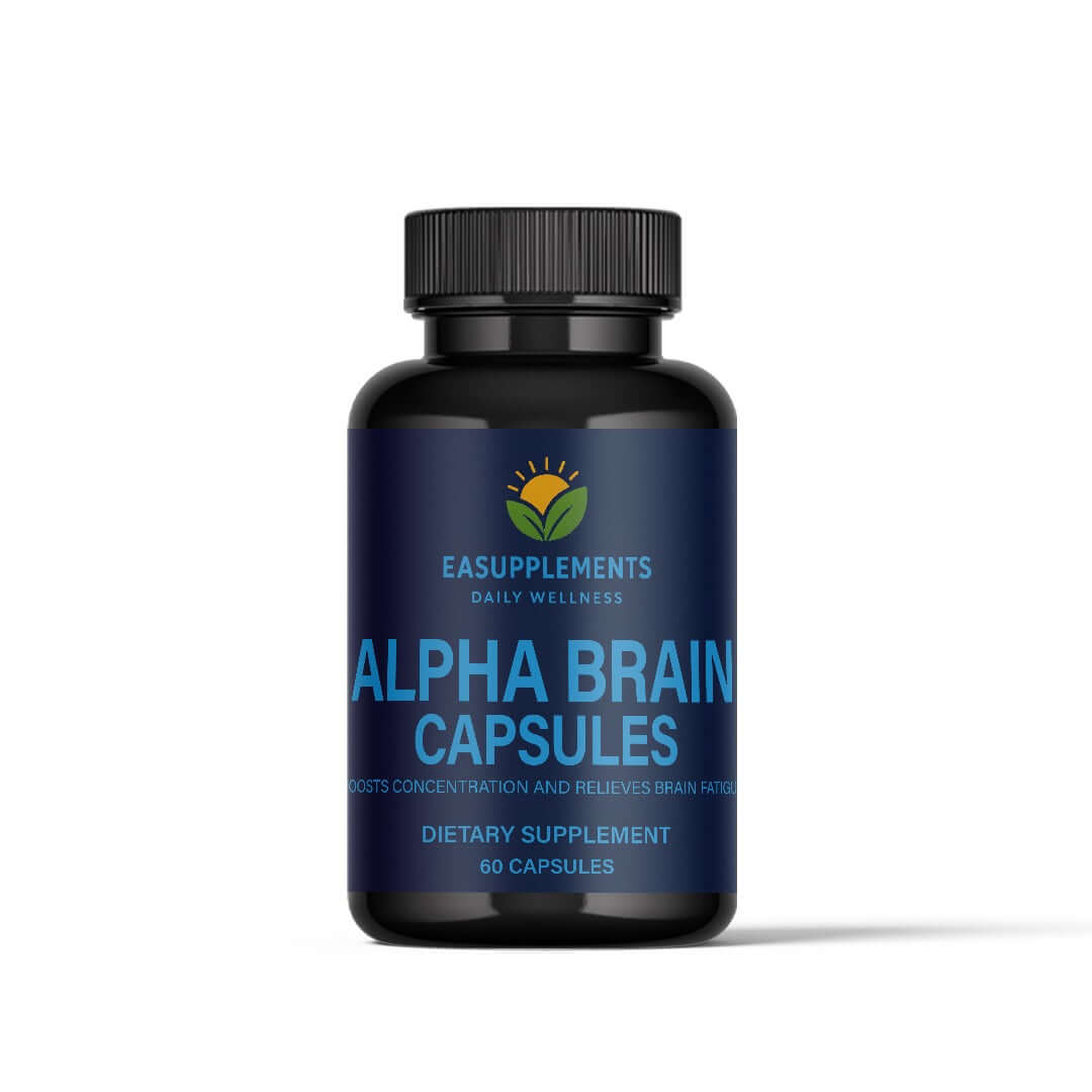 Alpha Brain Capsules EA Supplements. Best Supplement for Energy and Mental Focus. THEEASTORES.COM