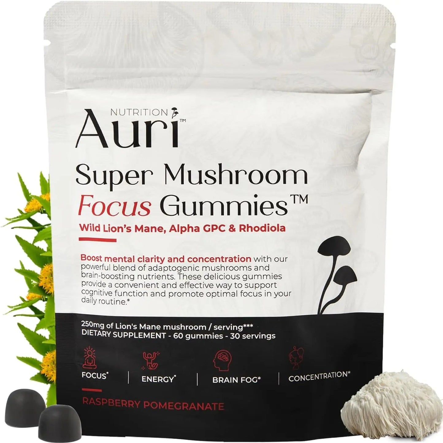 Auri super mushroom gummies
