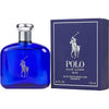 Blue Ralph Lauren Polo perfume bottle and packaging on a white background