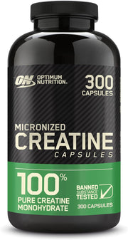 Optimum Nutrition Micronized Creatine - 300 Capsules. Ea Stores.
